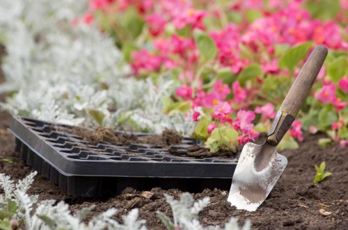 Installing a French drain to improve water flow in a Stratford property